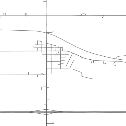 ROAD MAP OF DOVER, MINNESOTA BY MAPBAKES