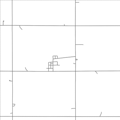 ROAD MAP OF DOVRAY, MINNESOTA BY MAPBAKES