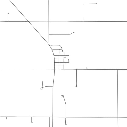 ROAD MAP OF DUMONT, MINNESOTA BY MAPBAKES