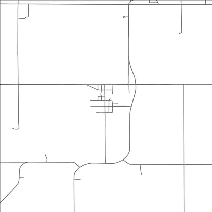 ROAD MAP OF DUNDEE, MINNESOTA BY MAPBAKES