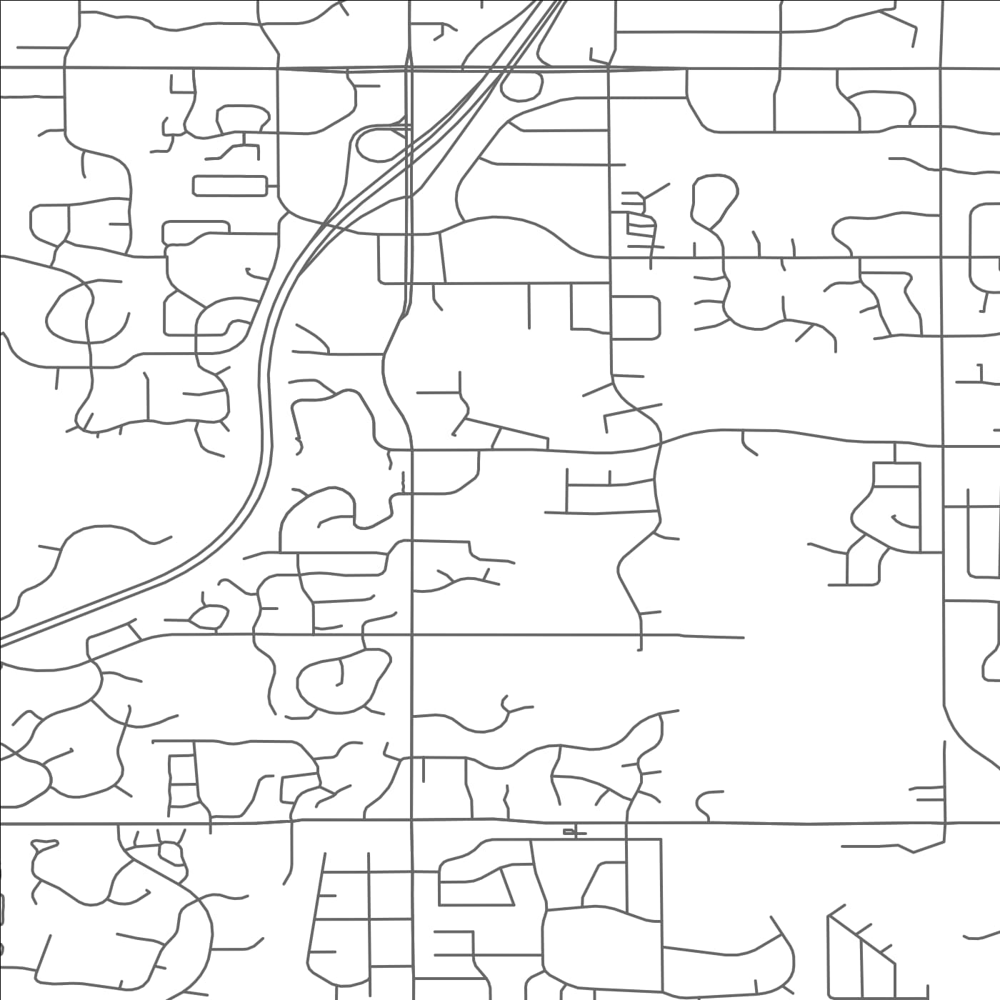 ROAD MAP OF EAGAN, MINNESOTA BY MAPBAKES