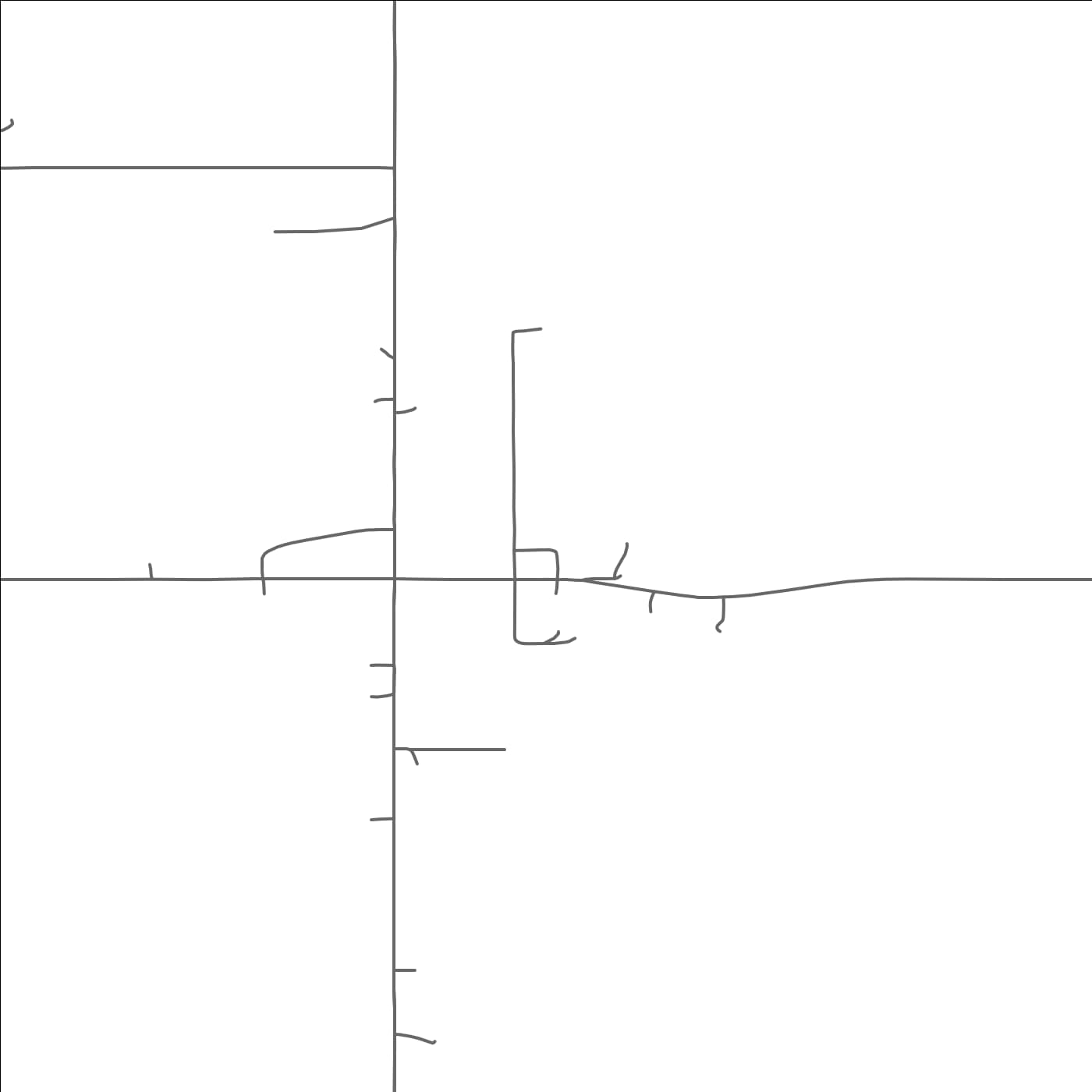 ROAD MAP OF EFFIE, MINNESOTA BY MAPBAKES