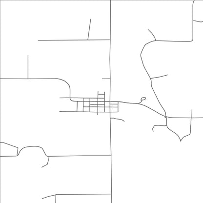 ROAD MAP OF ELIZABETH, MINNESOTA BY MAPBAKES