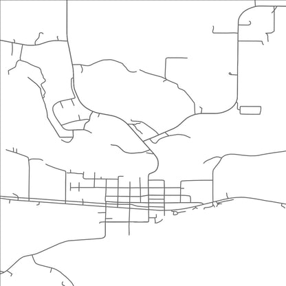 ROAD MAP OF ELYSIAN, MINNESOTA BY MAPBAKES