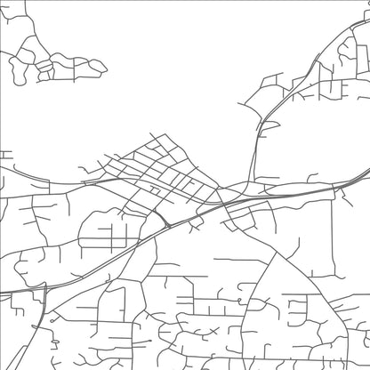 ROAD MAP OF EXCELSIOR, MINNESOTA BY MAPBAKES