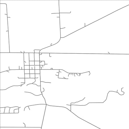 ROAD MAP OF FAIRHAVEN, MINNESOTA BY MAPBAKES