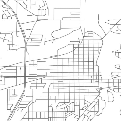 ROAD MAP OF FARIBAULT, MINNESOTA BY MAPBAKES