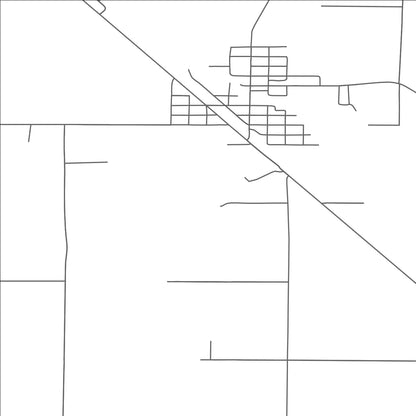 ROAD MAP OF FLOODWOOD, MINNESOTA BY MAPBAKES