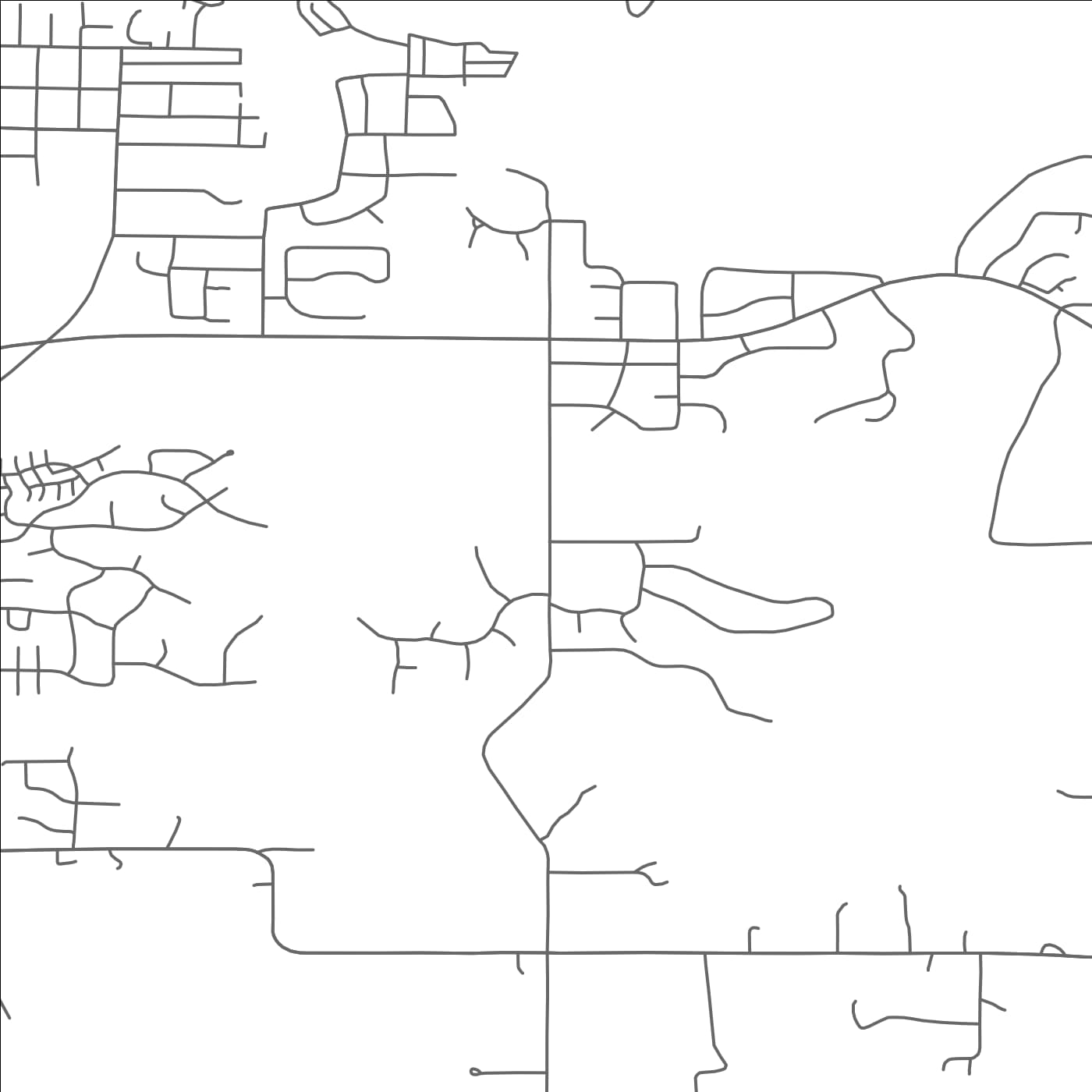 ROAD MAP OF FOREST LAKE, MINNESOTA BY MAPBAKES