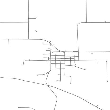 ROAD MAP OF FRANKLIN, MINNESOTA BY MAPBAKES