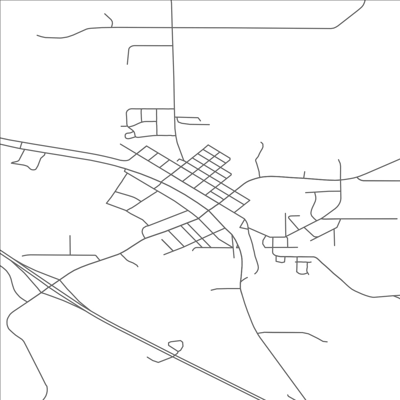 ROAD MAP OF FRAZEE, MINNESOTA BY MAPBAKES