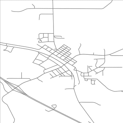 ROAD MAP OF FRAZEE, MINNESOTA BY MAPBAKES