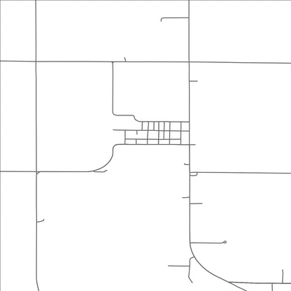 ROAD MAP OF GARVIN, MINNESOTA BY MAPBAKES