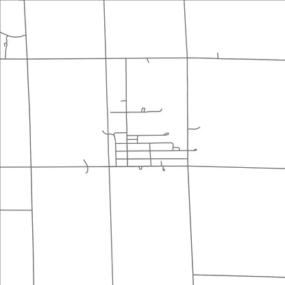 ROAD MAP OF GARY, MINNESOTA BY MAPBAKES