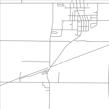 ROAD MAP OF GENOLA, MINNESOTA BY MAPBAKES