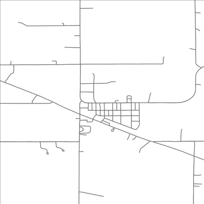 ROAD MAP OF GONVICK, MINNESOTA BY MAPBAKES