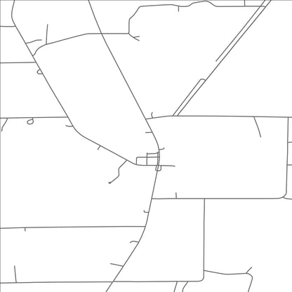 ROAD MAP OF GOODLAND, MINNESOTA BY MAPBAKES