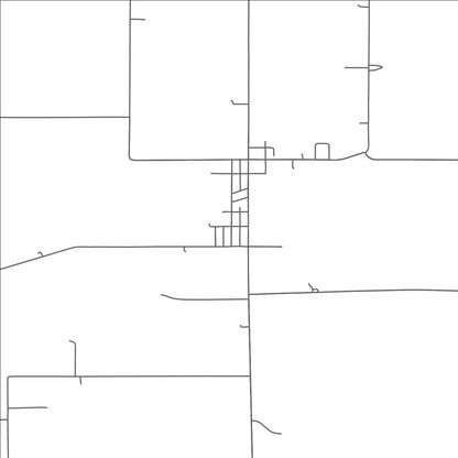 ROAD MAP OF GRANADA, MINNESOTA BY MAPBAKES