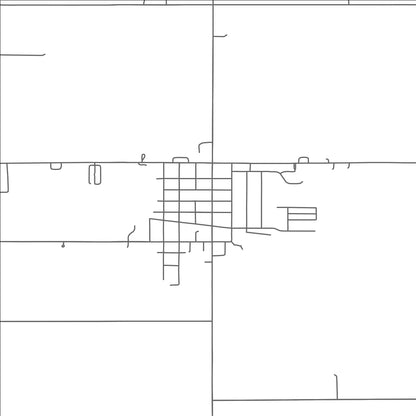 ROAD MAP OF GRAND MEADOW, MINNESOTA BY MAPBAKES