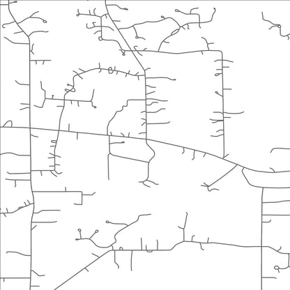 ROAD MAP OF GRANT, MINNESOTA BY MAPBAKES