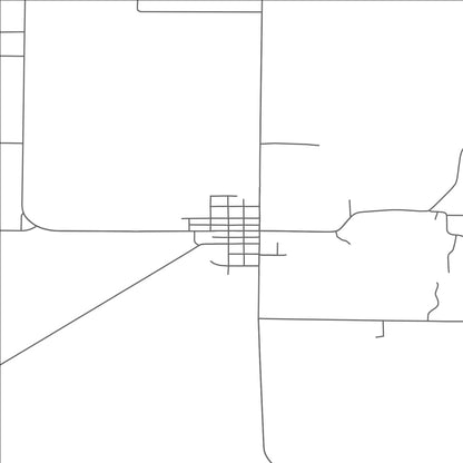 ROAD MAP OF GREY EAGLE, MINNESOTA BY MAPBAKES