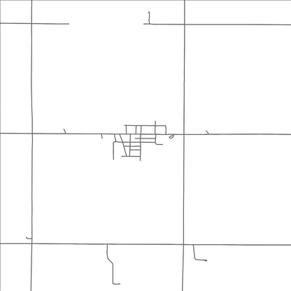 ROAD MAP OF HARDWICK, MINNESOTA BY MAPBAKES