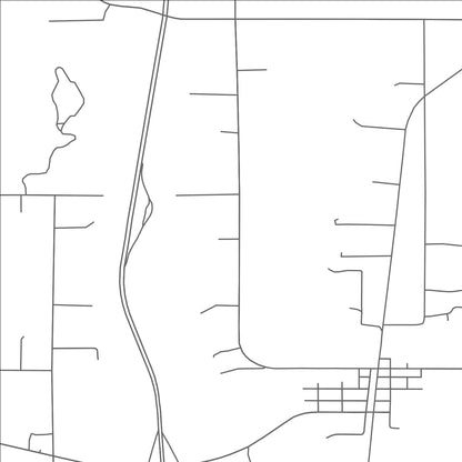 ROAD MAP OF HARRIS, MINNESOTA BY MAPBAKES