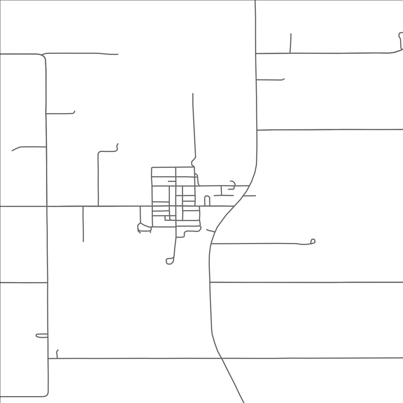 ROAD MAP OF HARTLAND, MINNESOTA BY MAPBAKES