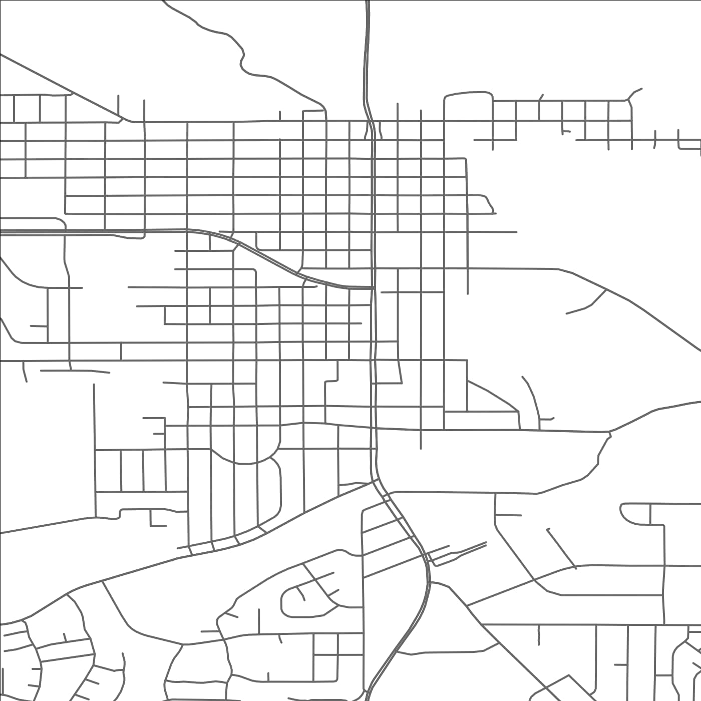 ROAD MAP OF HASTINGS, MINNESOTA BY MAPBAKES