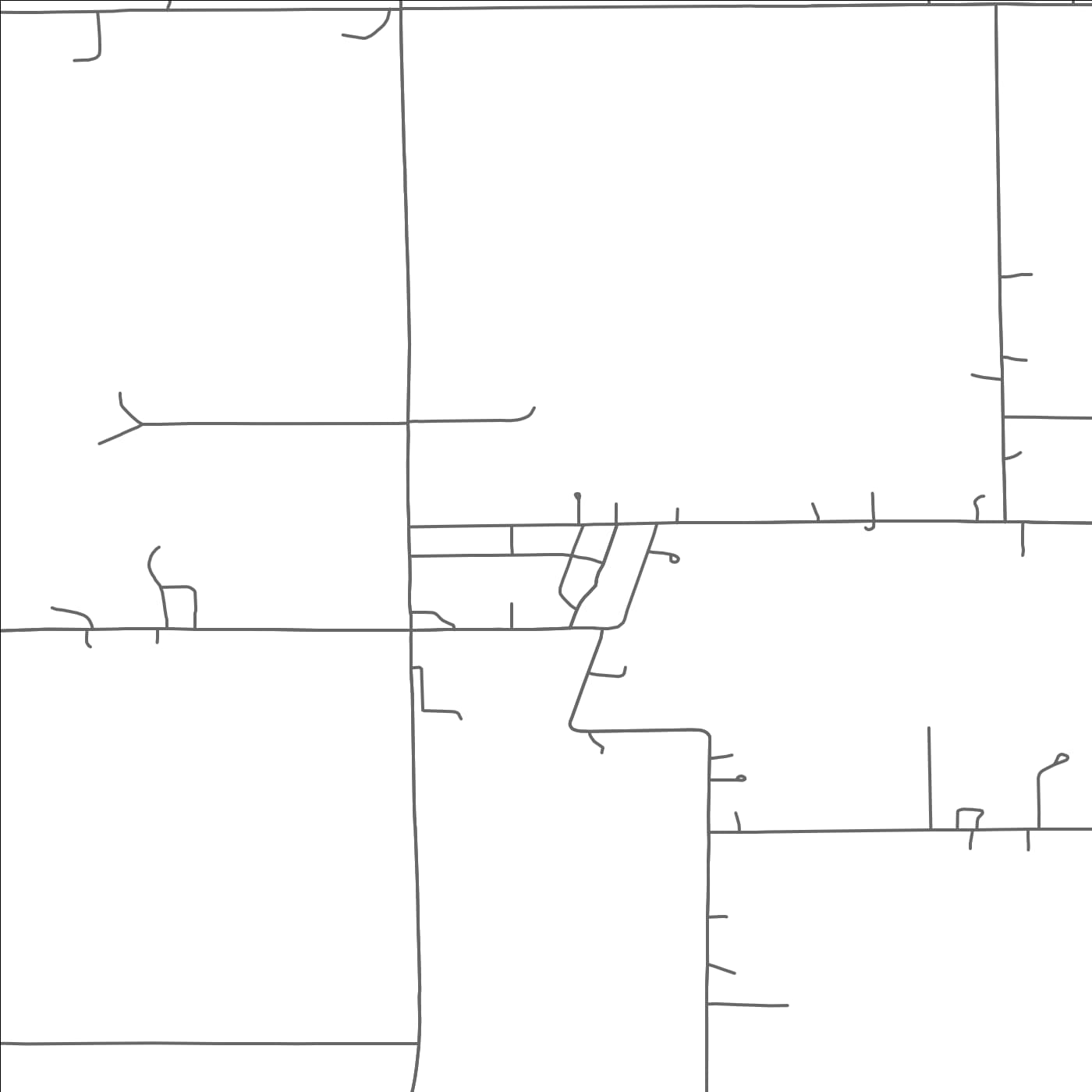 ROAD MAP OF HENRIETTE, MINNESOTA BY MAPBAKES