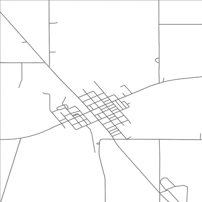 ROAD MAP OF HERMAN, MINNESOTA BY MAPBAKES