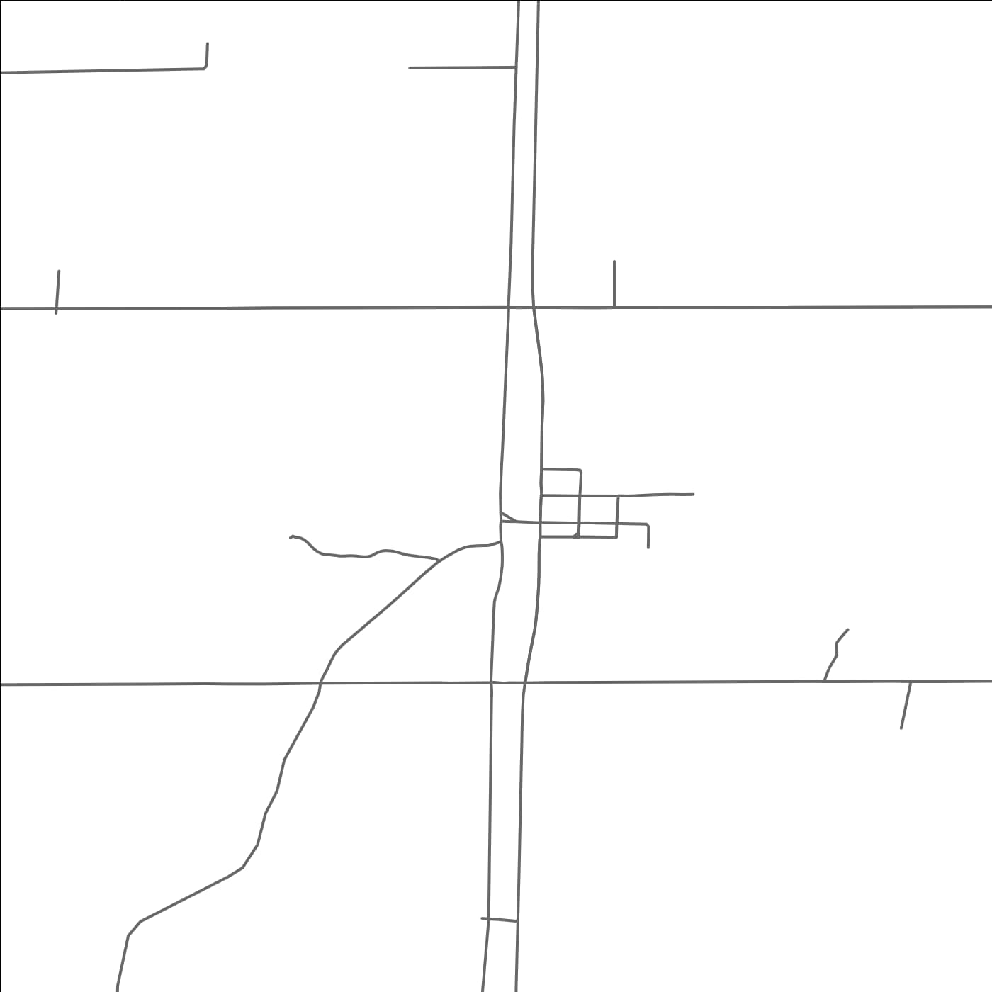 ROAD MAP OF HOLT, MINNESOTA BY MAPBAKES