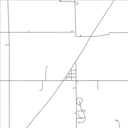 ROAD MAP OF IHLEN, MINNESOTA BY MAPBAKES