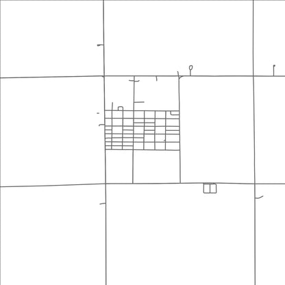 ROAD MAP OF JEFFERS, MINNESOTA BY MAPBAKES