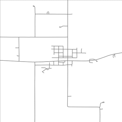 ROAD MAP OF KANDIYOHI, MINNESOTA BY MAPBAKES