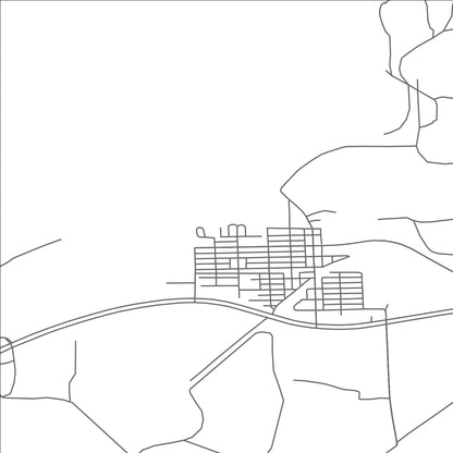 ROAD MAP OF KEEWATIN, MINNESOTA BY MAPBAKES