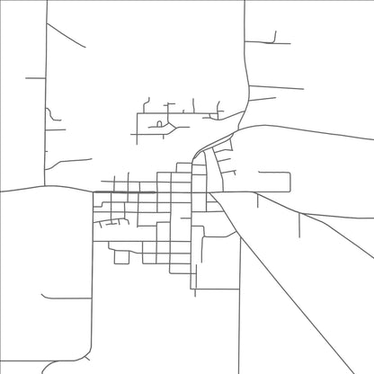 ROAD MAP OF KENYON, MINNESOTA BY MAPBAKES