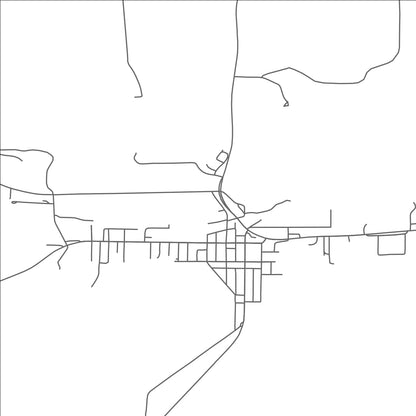 ROAD MAP OF LAKE BENTON, MINNESOTA BY MAPBAKES