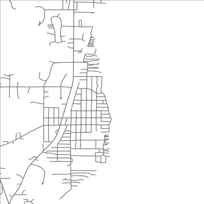 ROAD MAP OF LAKE ST. CROIX BEACH, MINNESOTA BY MAPBAKES