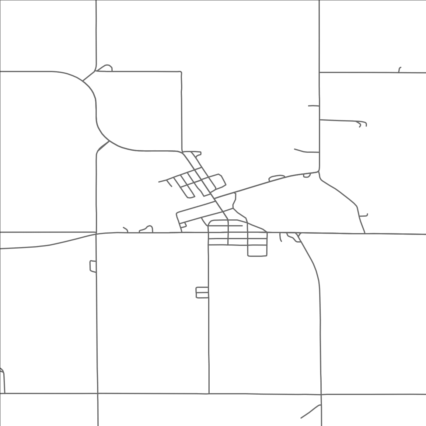 ROAD MAP OF LAKE WILSON, MINNESOTA BY MAPBAKES