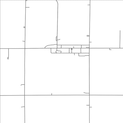 ROAD MAP OF LEOTA, MINNESOTA BY MAPBAKES