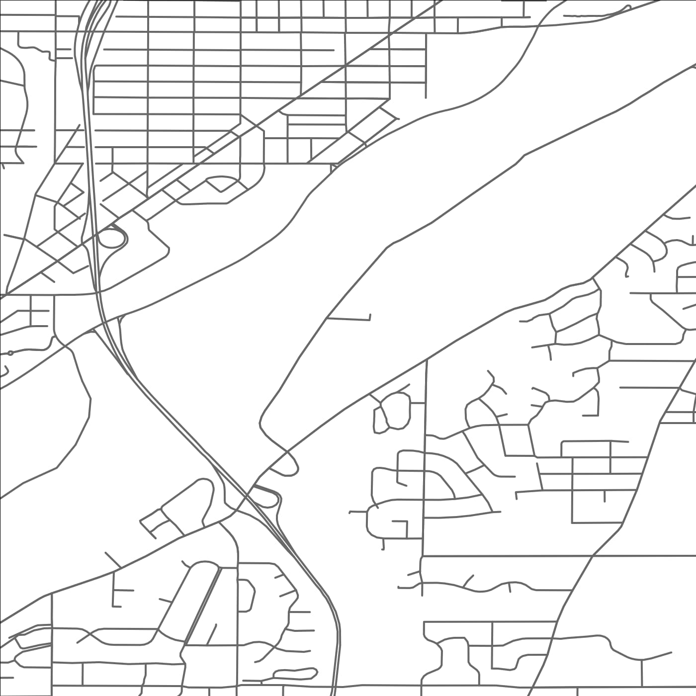 ROAD MAP OF LILYDALE, MINNESOTA BY MAPBAKES