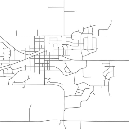 ROAD MAP OF LONSDALE, MINNESOTA BY MAPBAKES