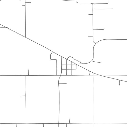 ROAD MAP OF LOWRY, MINNESOTA BY MAPBAKES