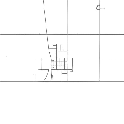 ROAD MAP OF LYLE, MINNESOTA BY MAPBAKES