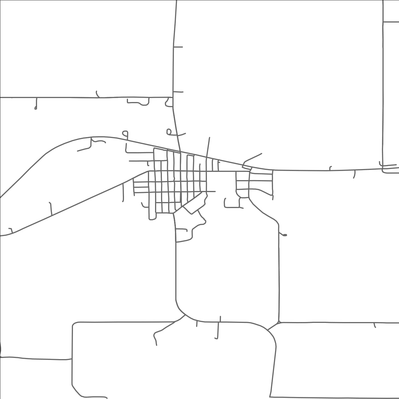 ROAD MAP OF MABEL, MINNESOTA BY MAPBAKES