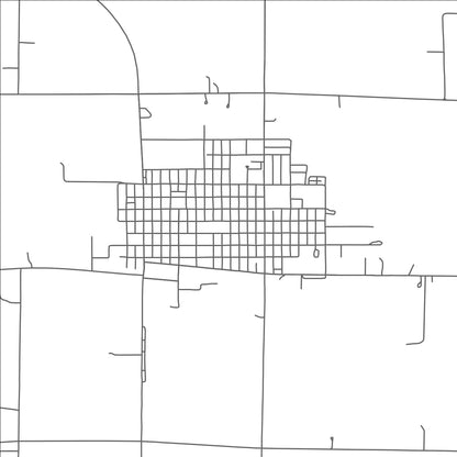 ROAD MAP OF MADISON LAKE, MINNESOTA BY MAPBAKES