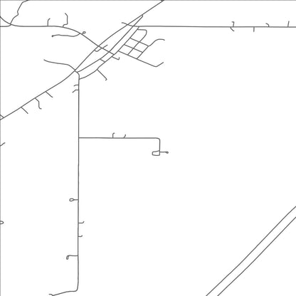 ROAD MAP OF MAHTOWA, MINNESOTA BY MAPBAKES