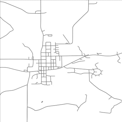 ROAD MAP OF MAZEPPA, MINNESOTA BY MAPBAKES