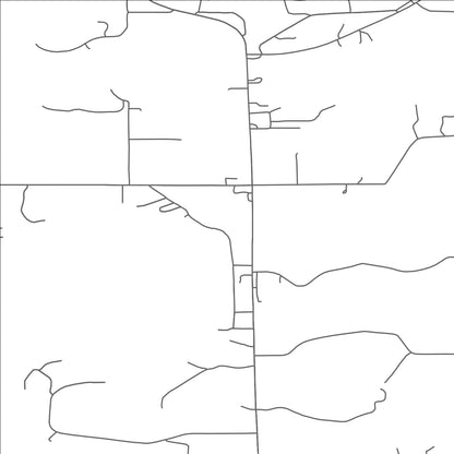 ROAD MAP OF MERRIFIELD, MINNESOTA BY MAPBAKES